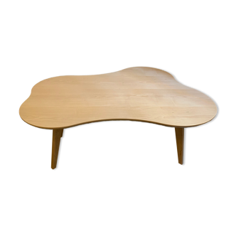 Wooden coffee table by Jens Risom for Knoll