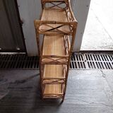 Furniture 4 shelves in used rattan