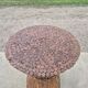 Sheaf of wheat bamboo dining table glass top McGuire 1970s