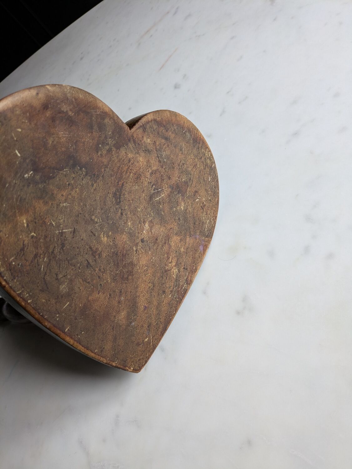 Brutalist tripod stools