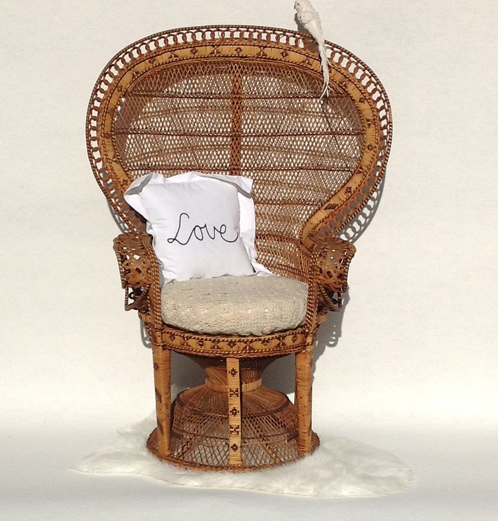Fauteuil Emmanuelle en rotin