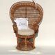 Fauteuil Emmanuelle en rotin