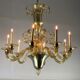 Venetian chandelier in Murano glass circa 1940