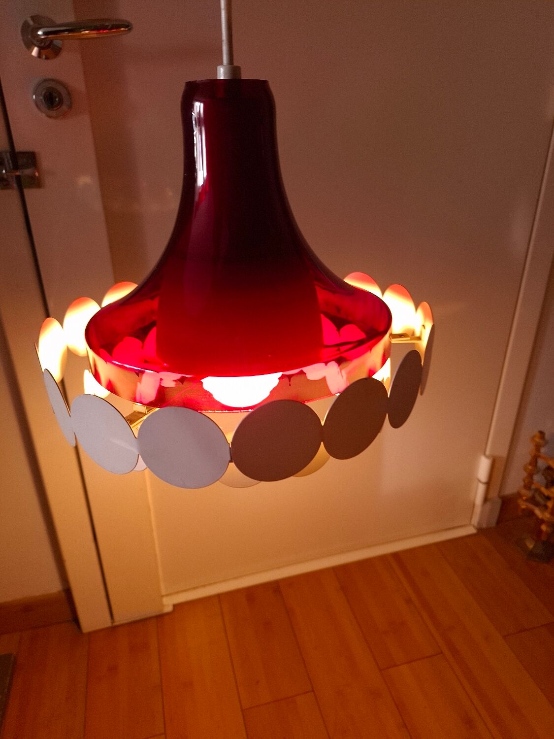 60's Doria Leuchten pendant light