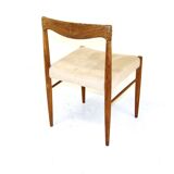 Set de 3 chaisesen chêne, H W Klein, Bramin, Danemark, 1960