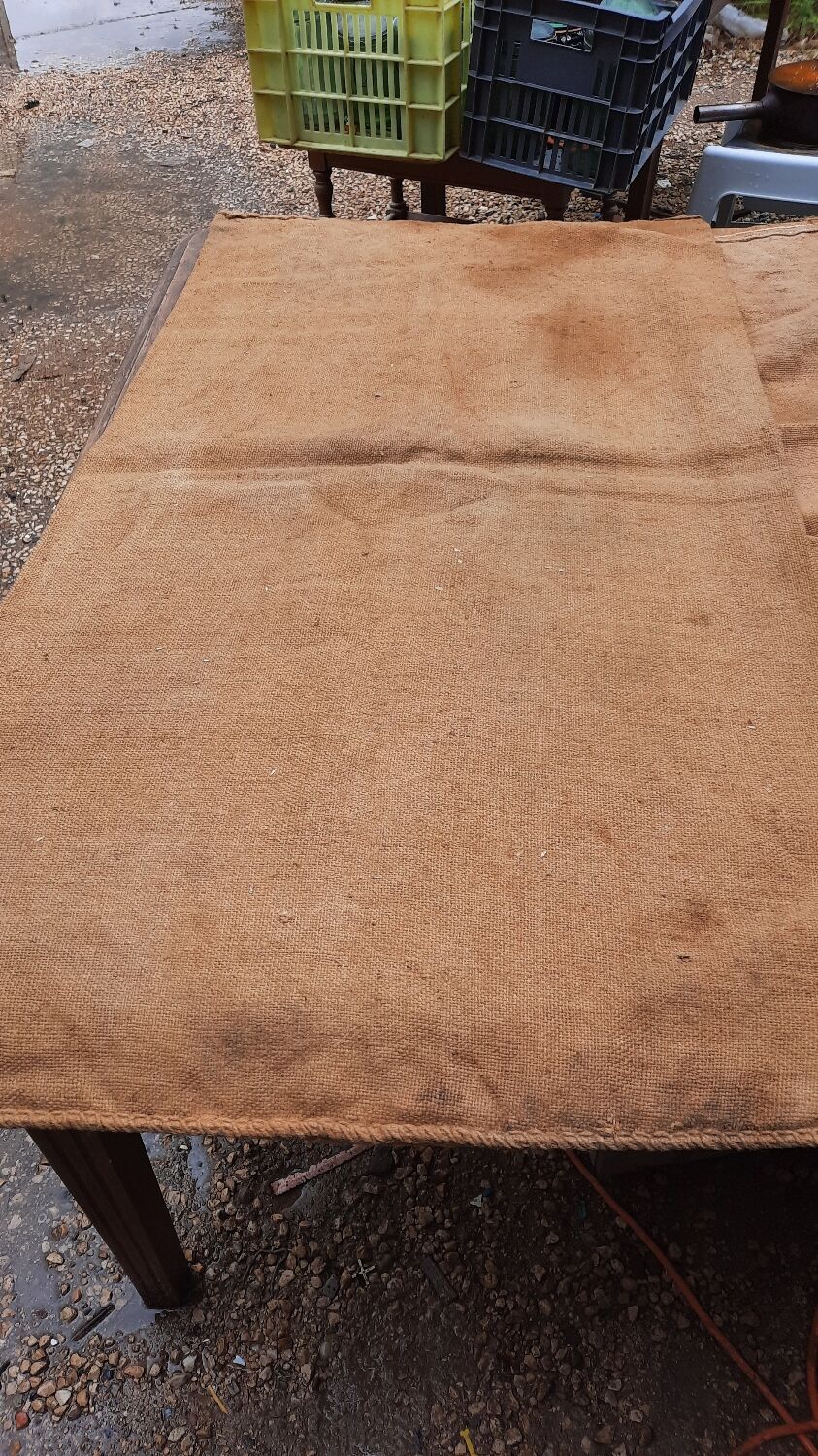 9 potash burlap bag from alsace