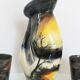 Ensemble 1950 plateau carafe & verres vintage ceramique monaco monacera 50s