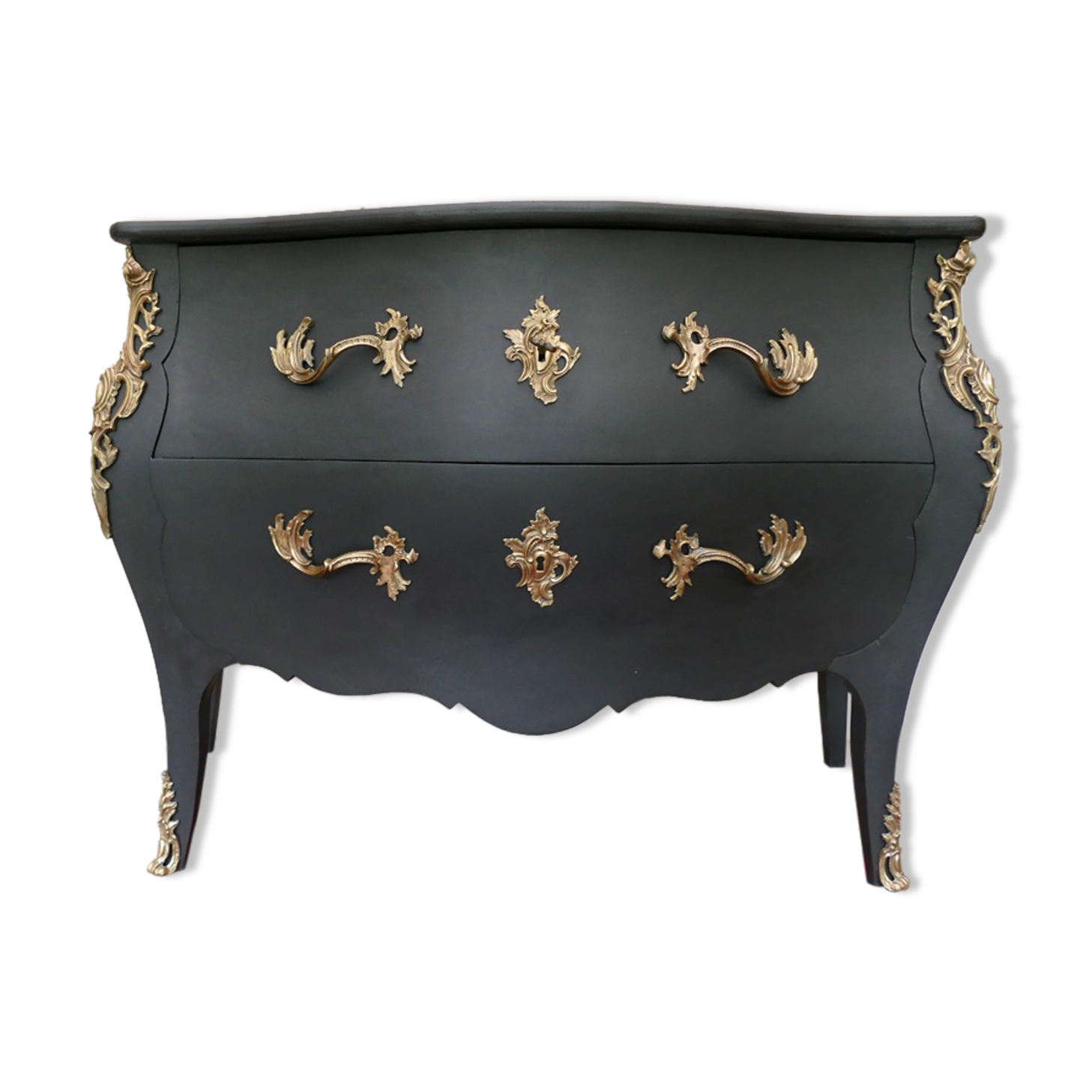Commode galbée Louis XV