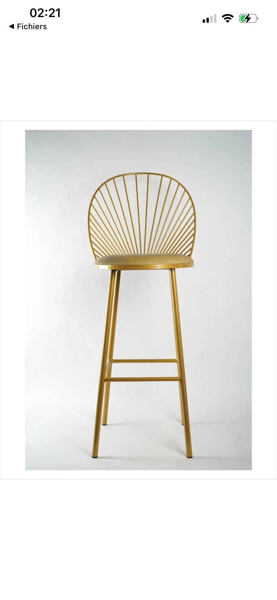 Tabouret de bar Blush / Anouchka Potdevin /Happé collection