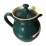 Soufflenheim pitcher with lid