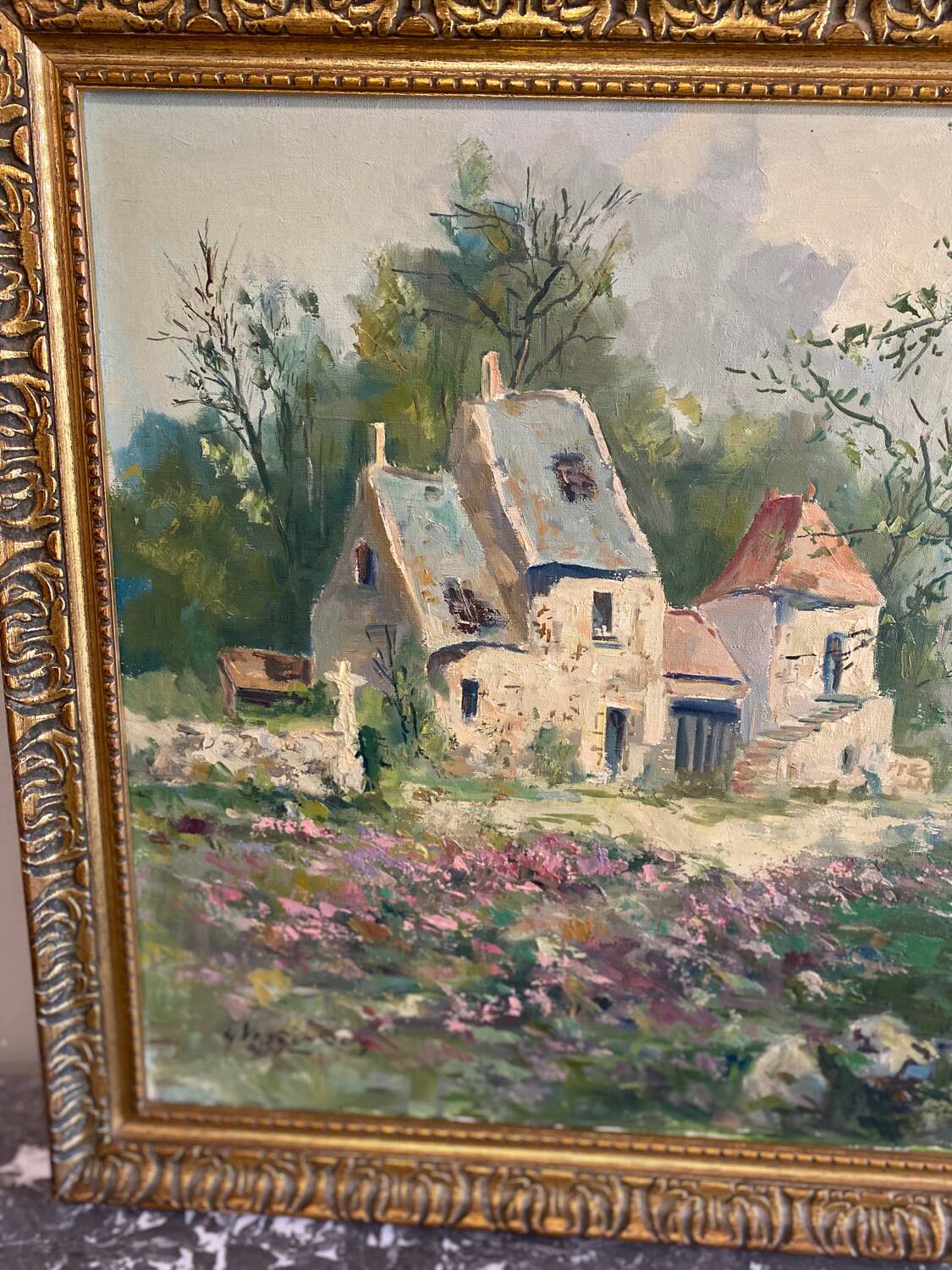 Tableau Le Manoir Abandonné