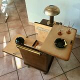 Trolley bar serves Art Deco