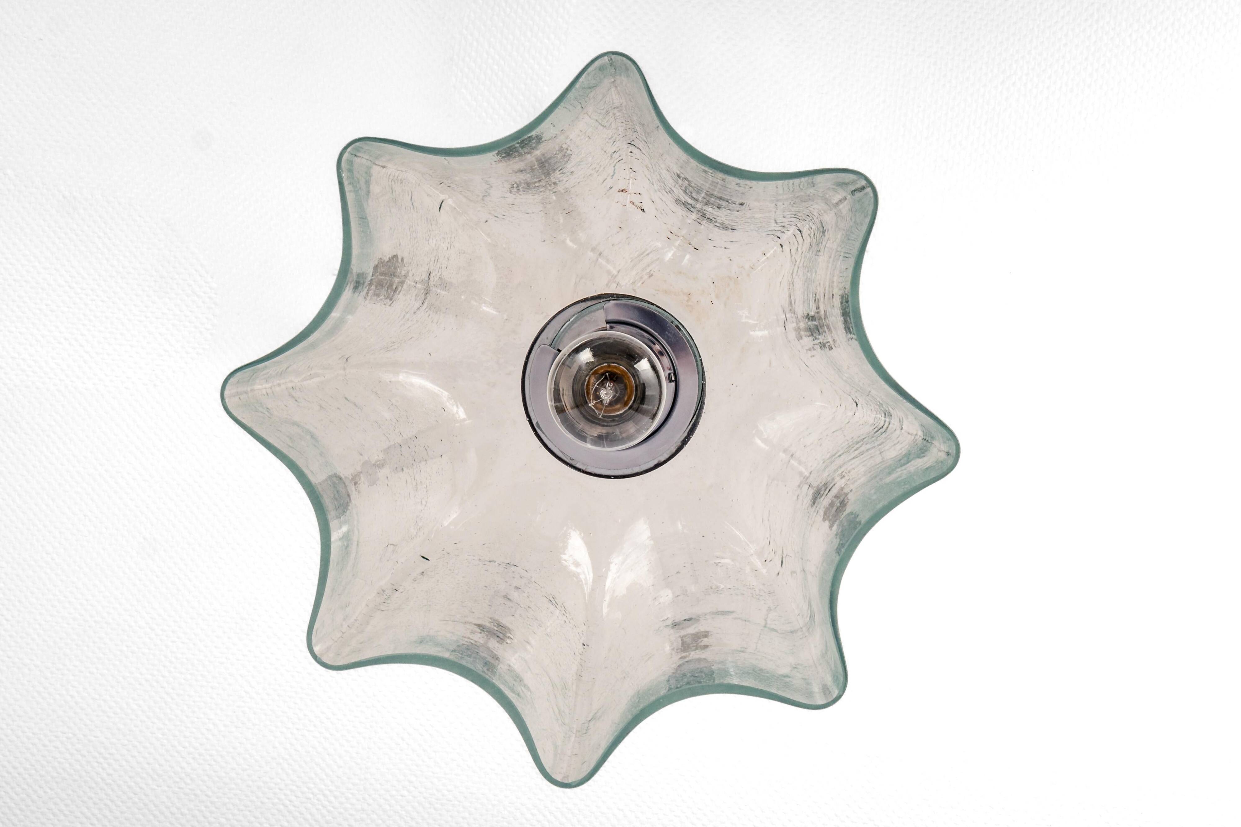 Glass Pendant by Limburg, Germany, 1970s