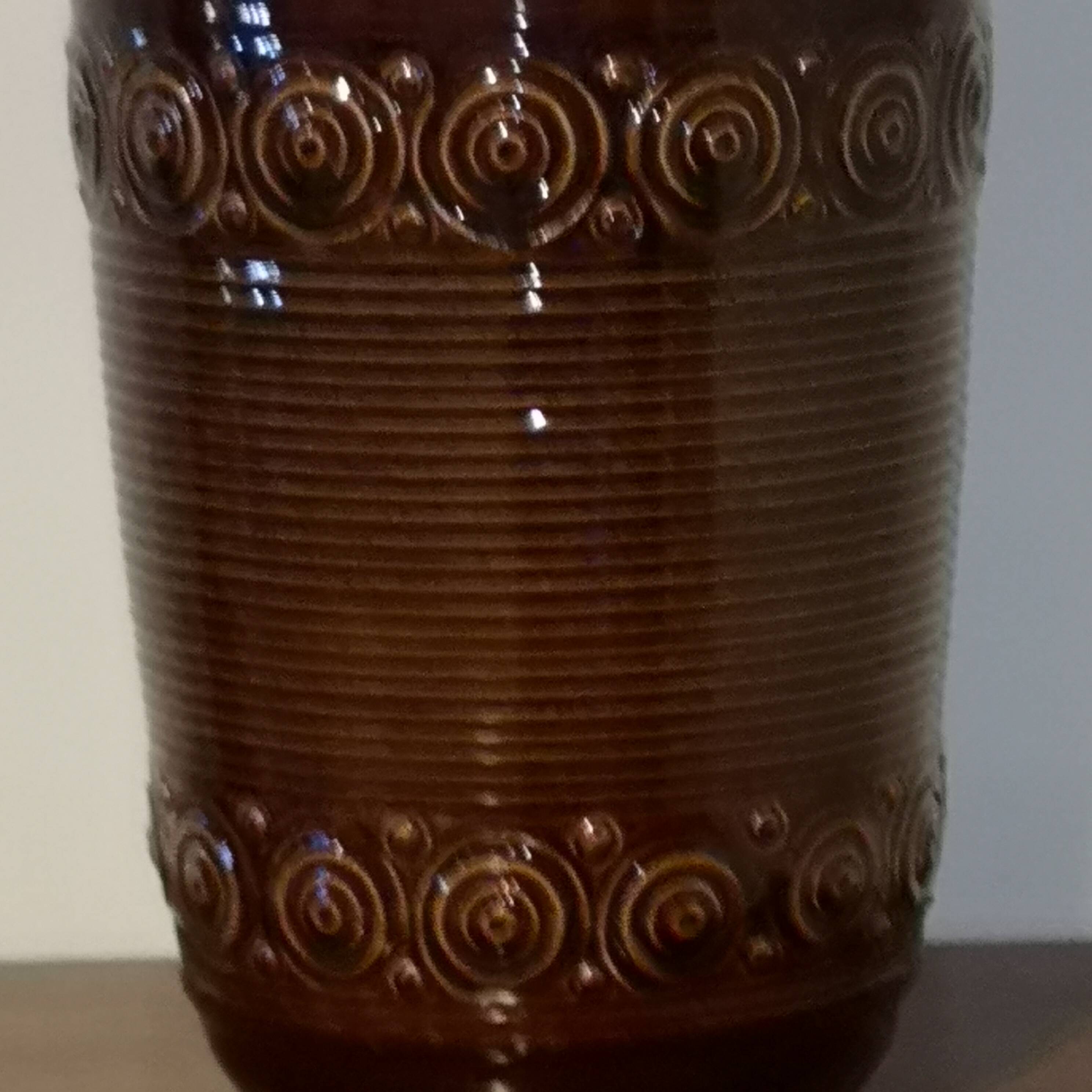 Jasba Ceramic Vase Circa 1960 1970 west germany