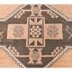 1970s Vintage Turkish Hand-Knotted Runner 94x386
