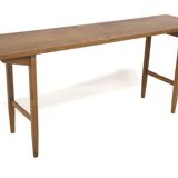 Scandinavian oak console, Edsbyverken, Sweden, 1960