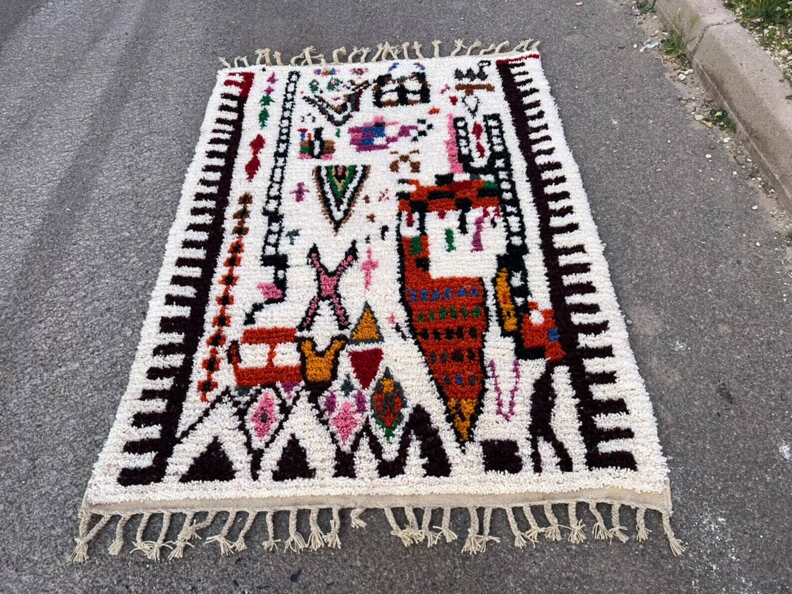 Handmade Berber rug 200cm×300cm