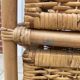 Vintage rattan chiffonier