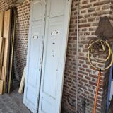 Pair of antique partition doors
