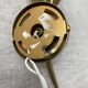 Brass and glass wall light, 1960