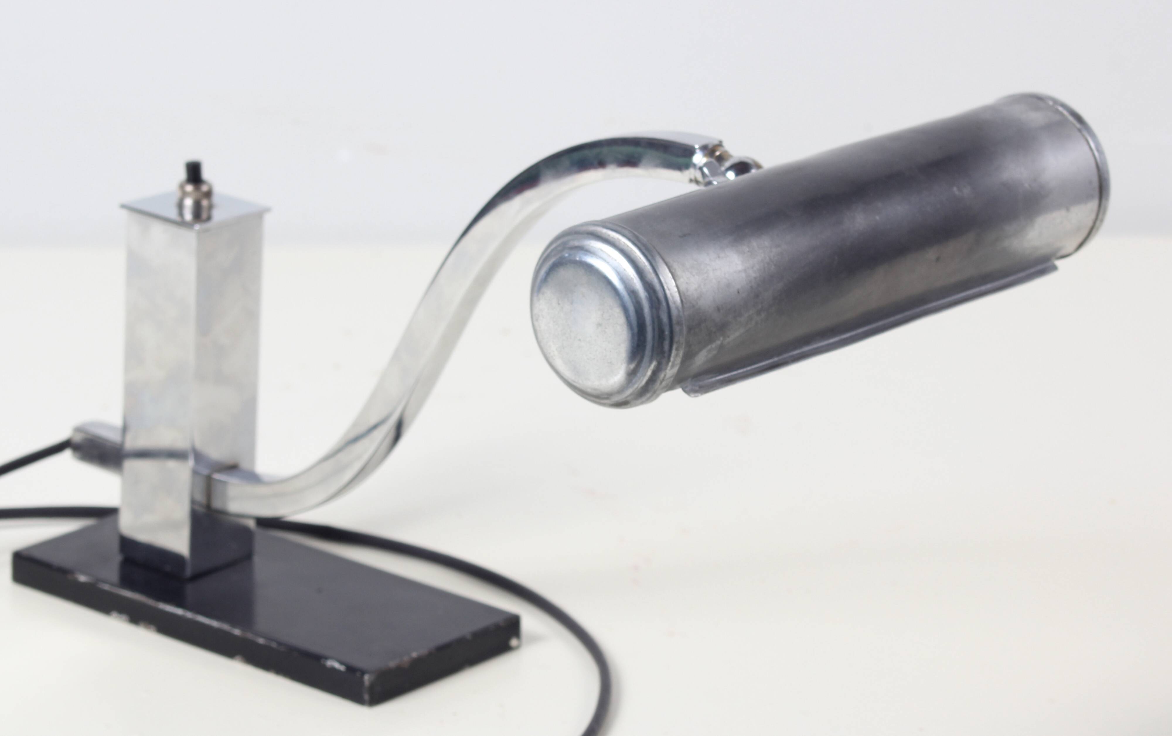 Piano lamp, 1930s, art deco