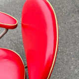 2 old vintage armchairs