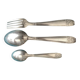 Art Deco Baptism Set Metal + Stamps