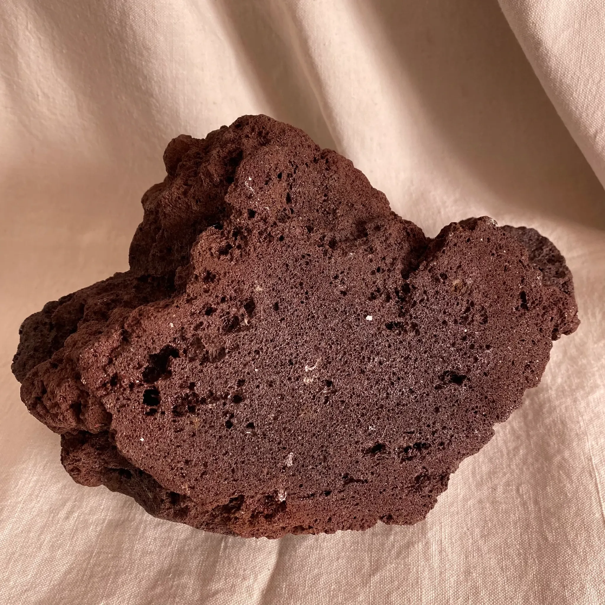 Lava stone enamelled catchall, 1970s