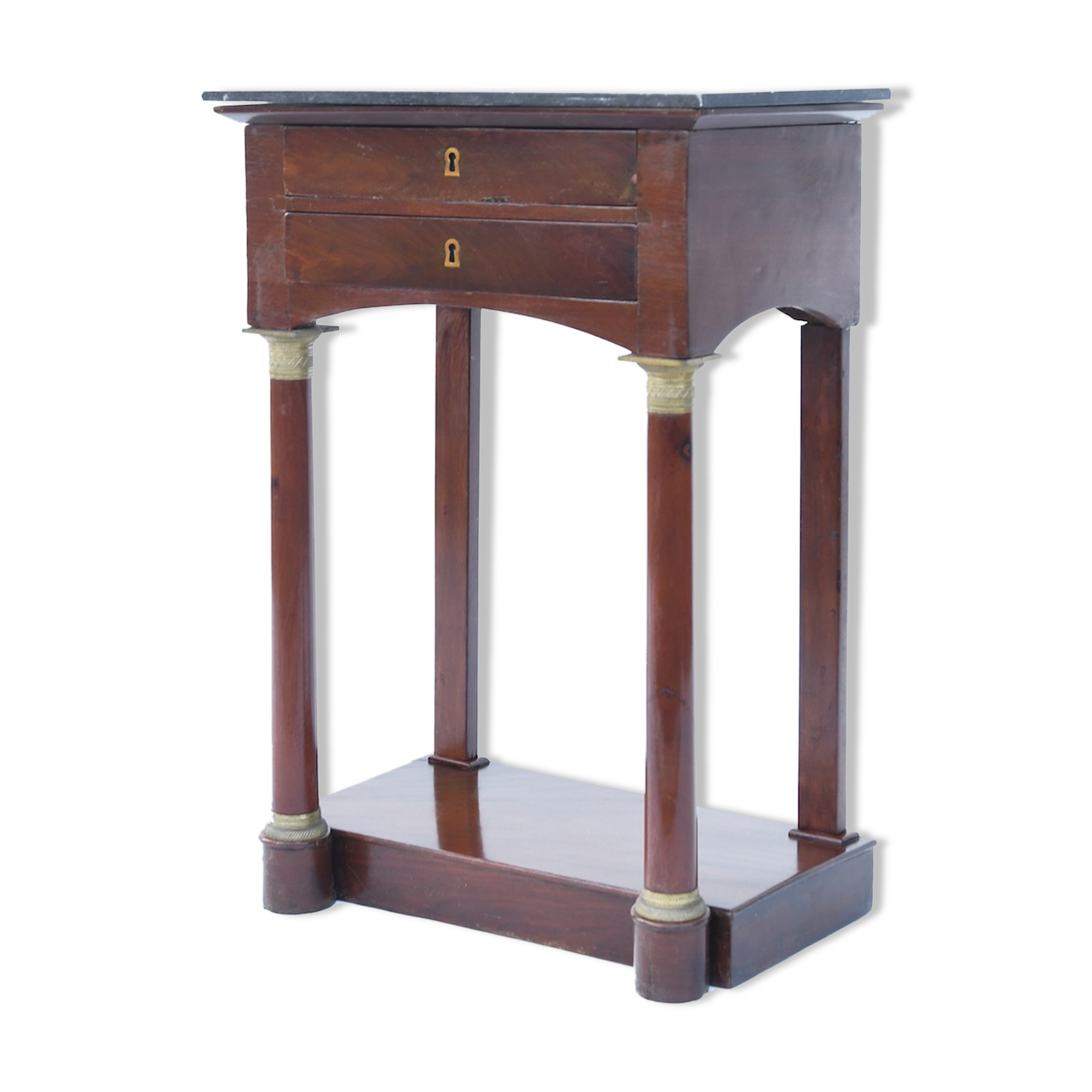 Empire-style bedside table
