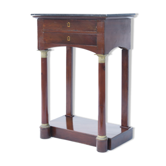Empire-style bedside table