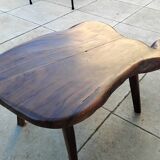 Vintage solid ornate coffee table