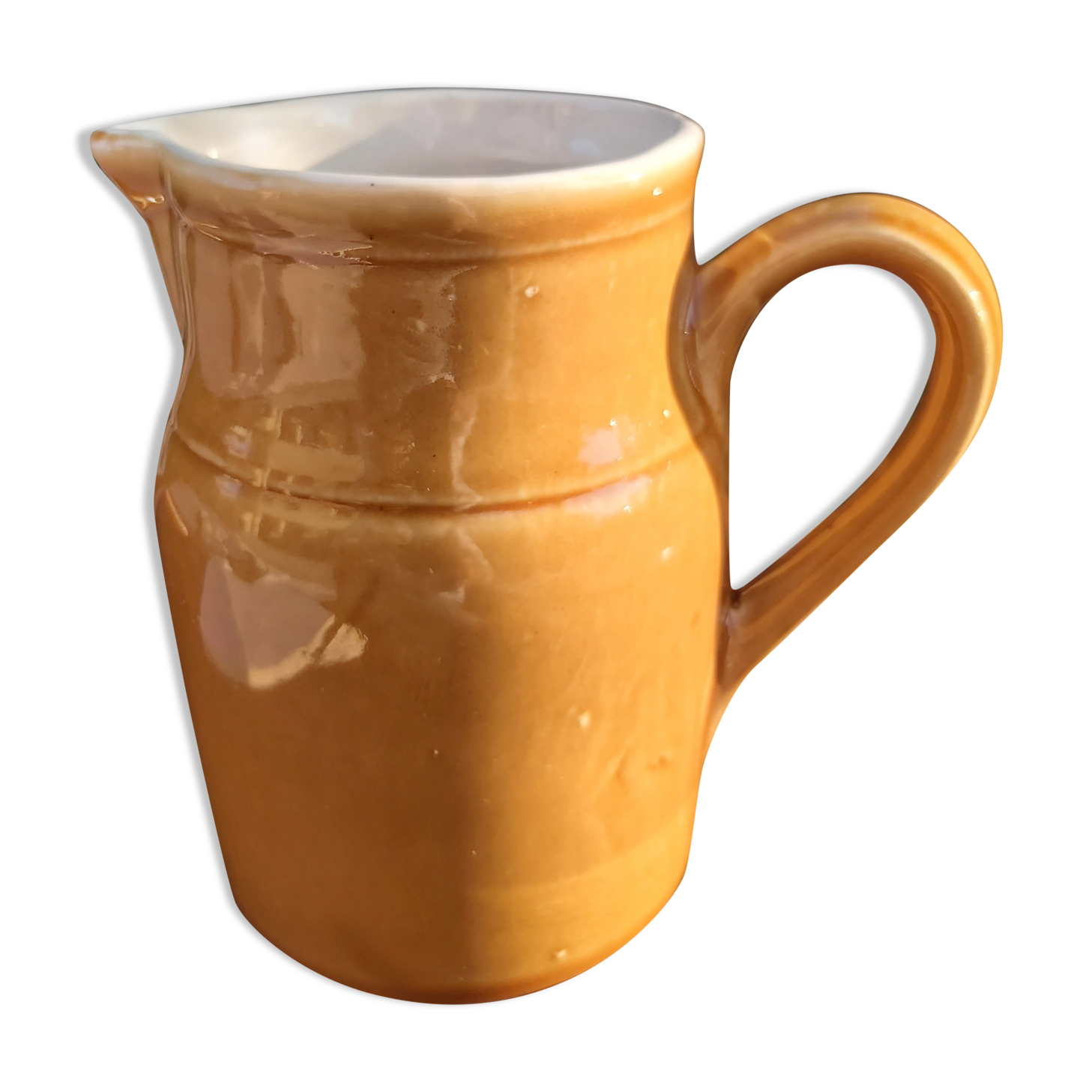 Pitcher glazed stoneware Digoin