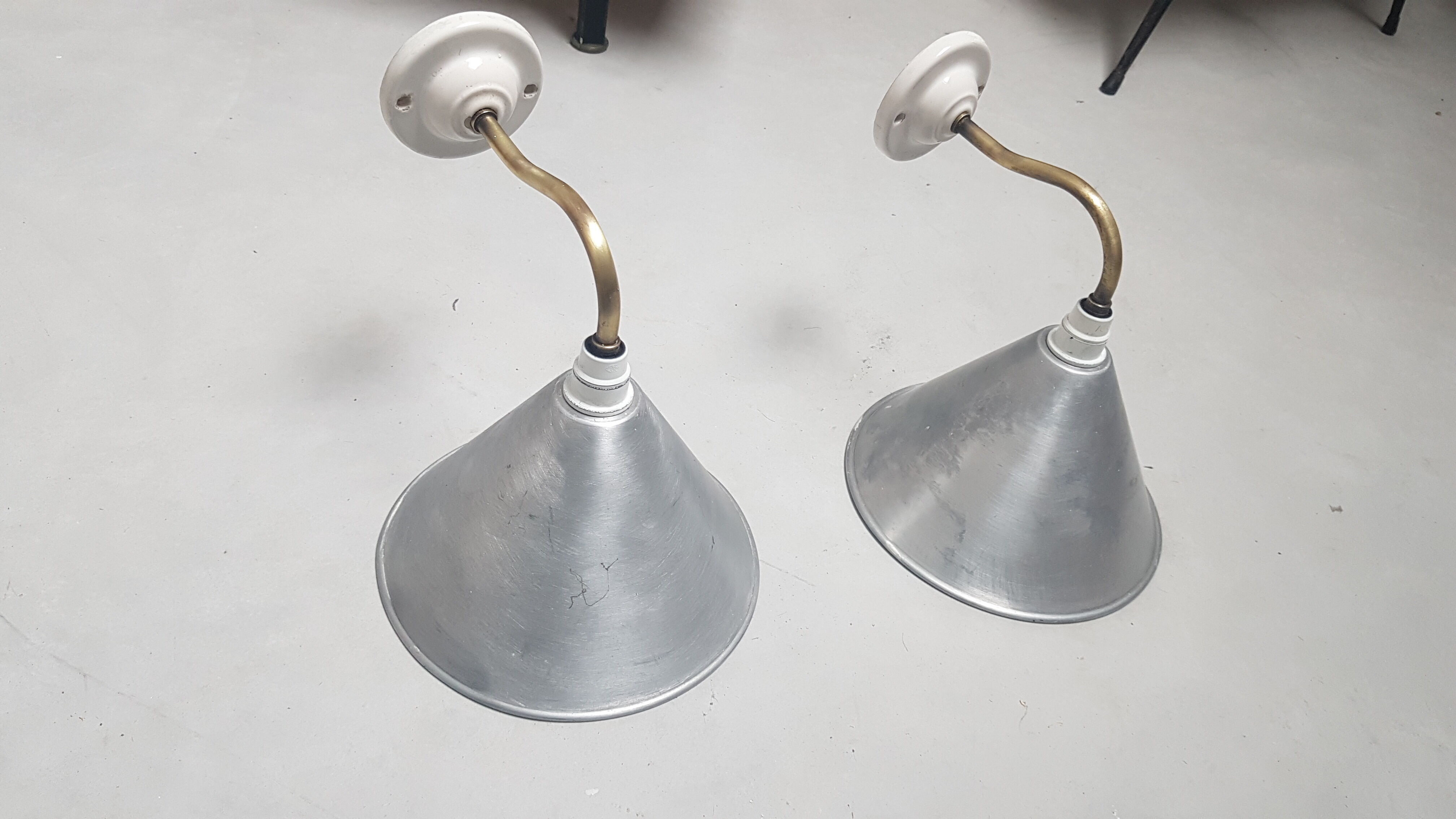 2-Pack Swan neck wall light