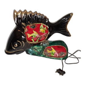 Lampe veilleuse poisson Vallauris