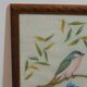 Painting decoration birds and foliage