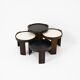 Nest tables model 780, created by Gianfranco Frattini for Cassina, year