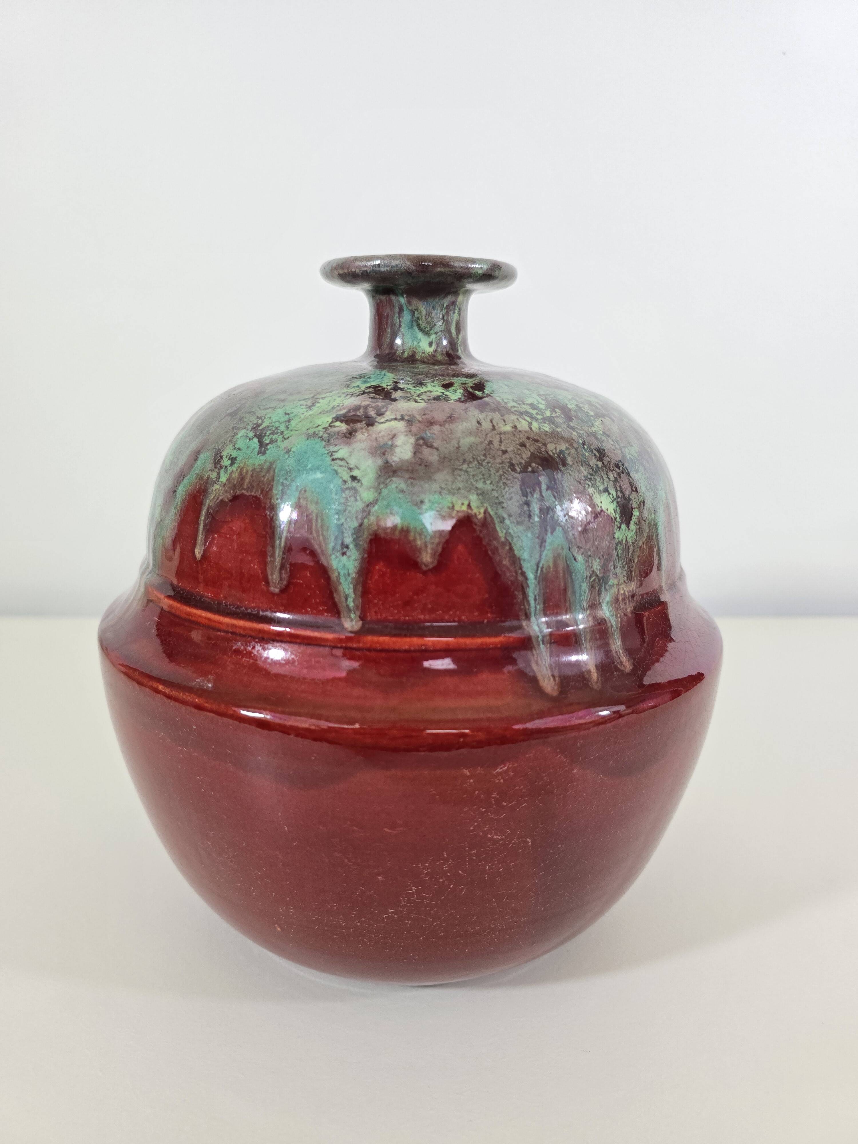 Vase cab – art ceramics of bordeaux, model 4835, circa 1930-1940