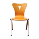 Chaise de collectivité vintage