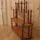 Wooden wall shelf