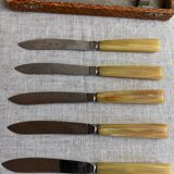Couteaux en bakélite et inox