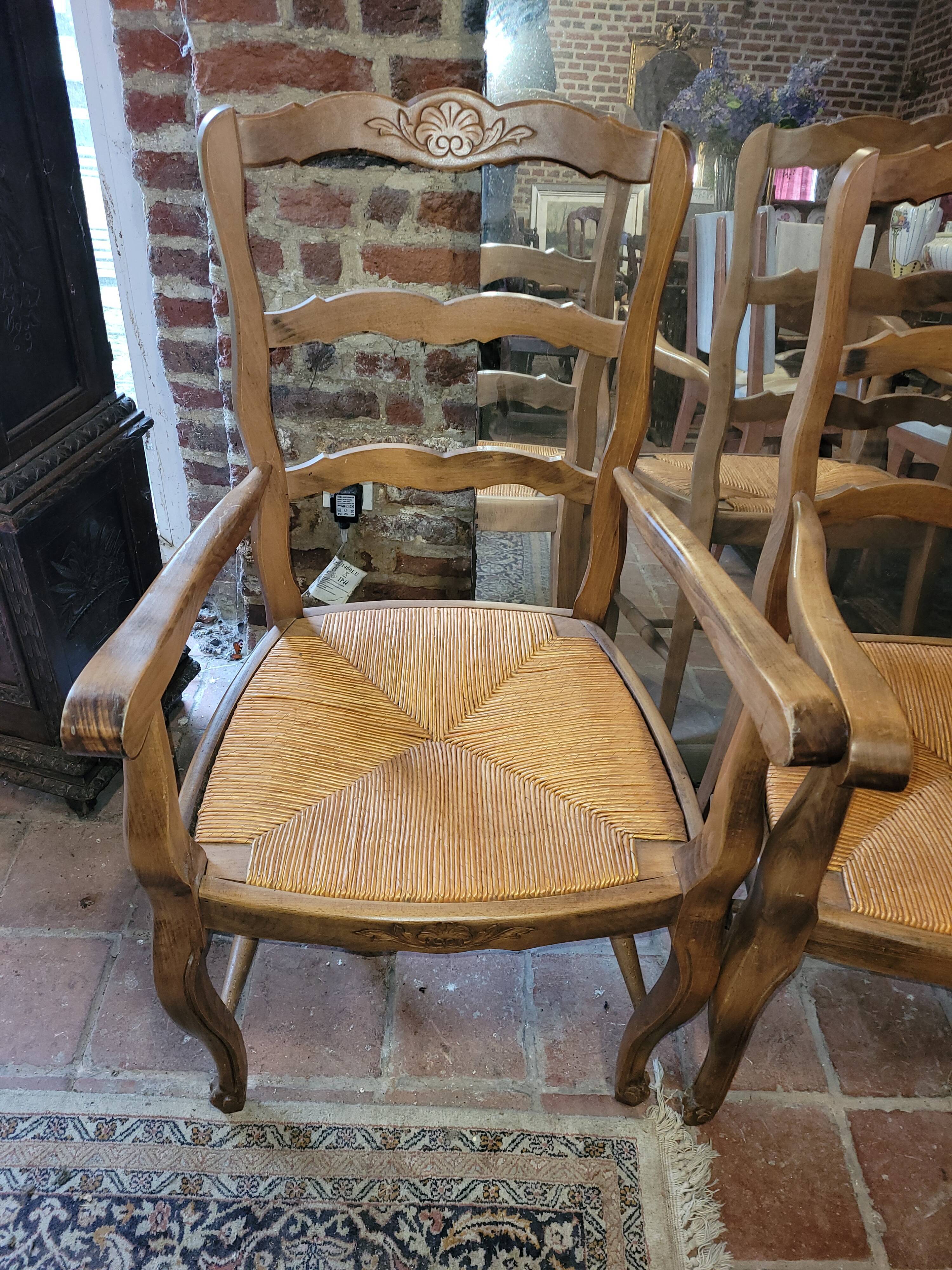 Pair of glitter armchairs