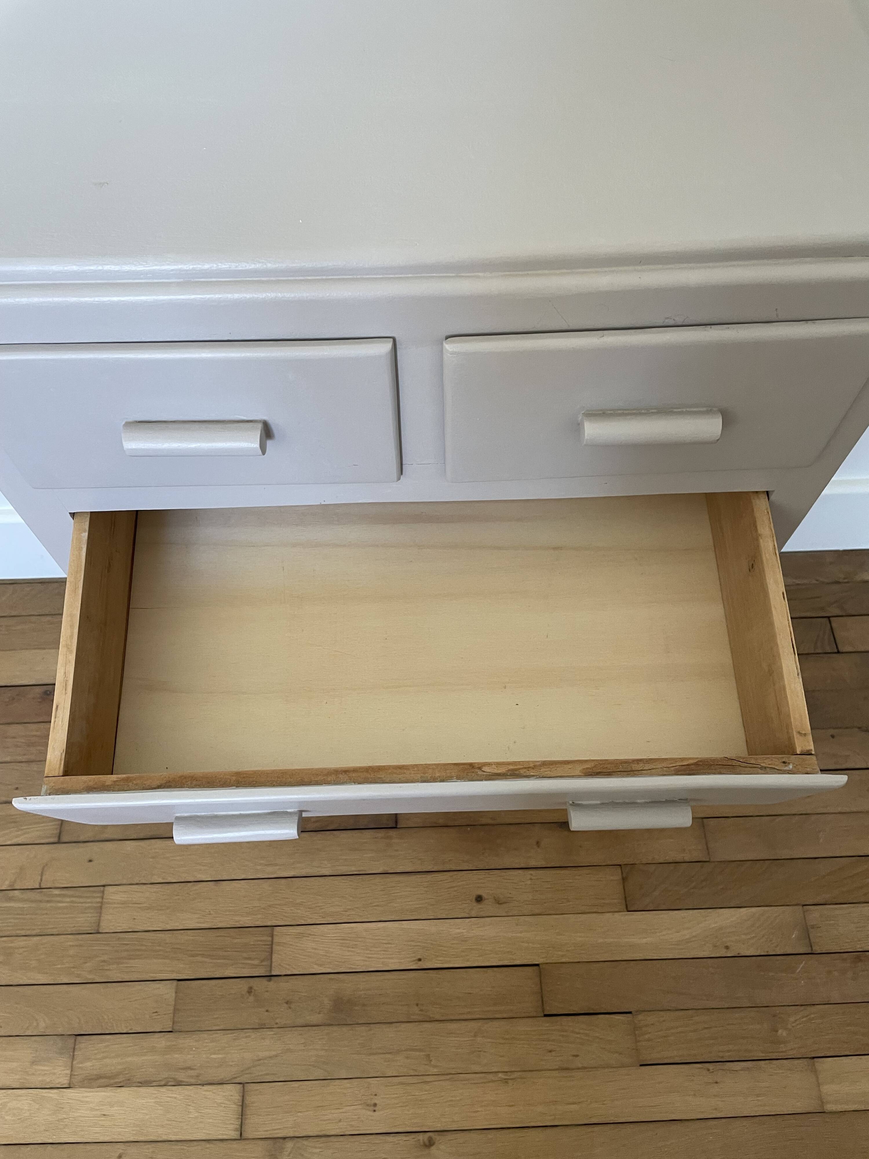 Vintage Art Deco Parisian Sideboard