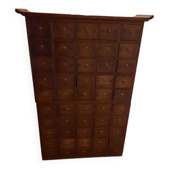 Old Asian medicine cabinet, origin Korea