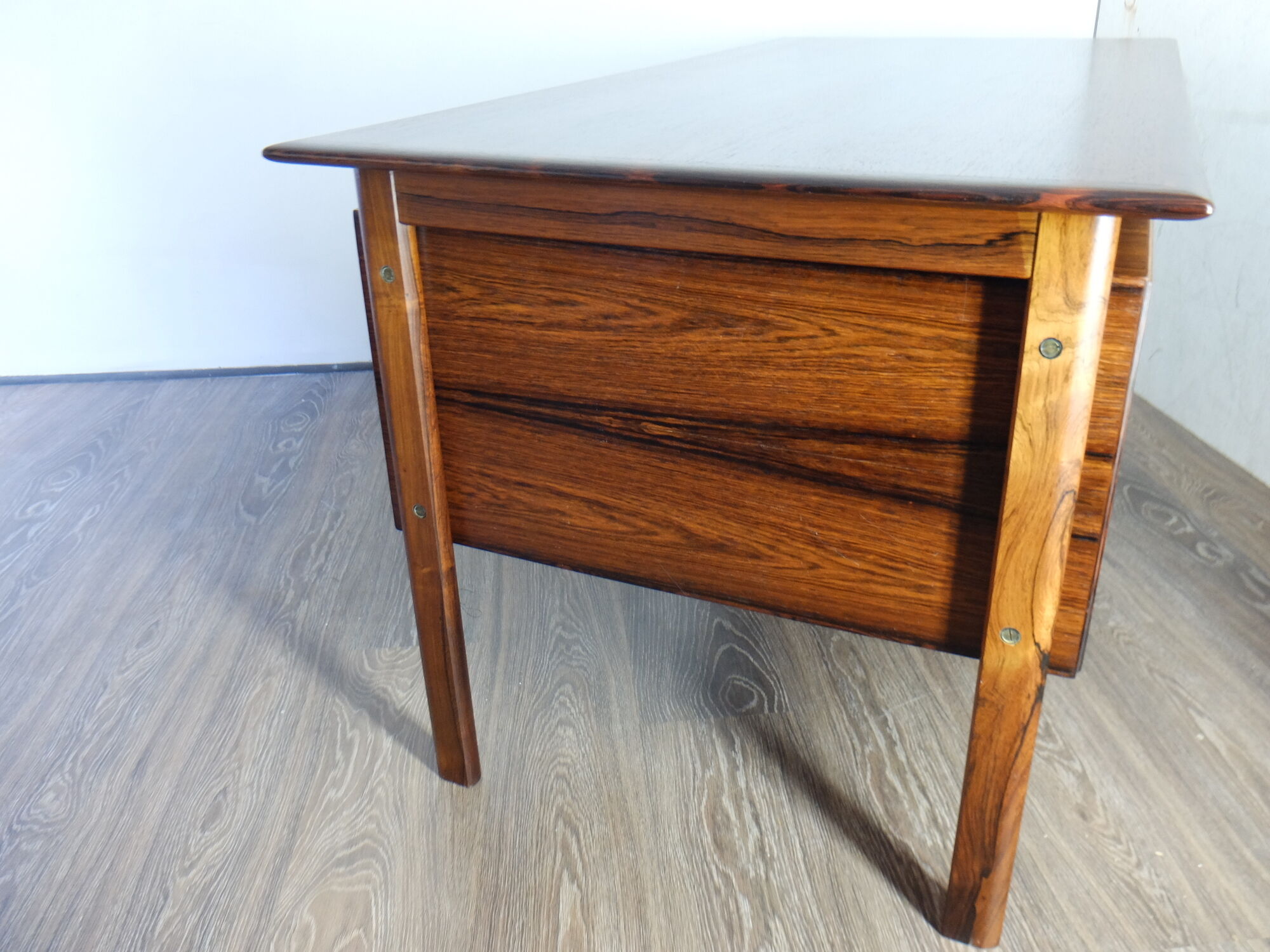 Kurt Olsen Chair Model 223 and Scandinavian 1960 rosewood desk