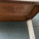 Side table in gray patinated oak