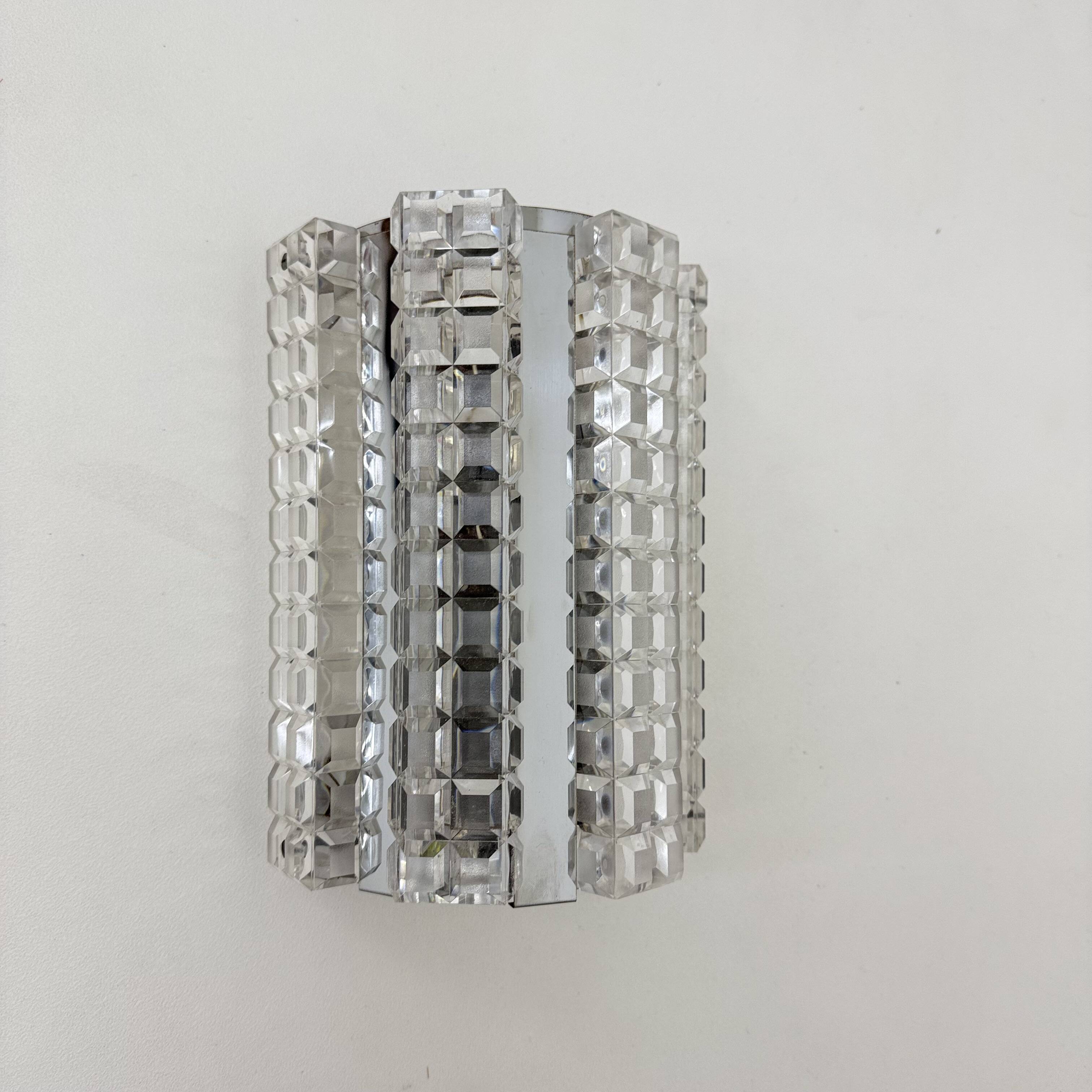 Mid-century design wall lamp sconce , 1970s