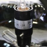 Vintage cobra snake lamp