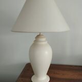 Satin ceramic lamp