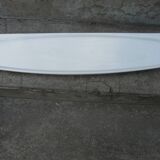 Bathroom shelf white porcelain sink shelf