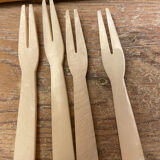 Set of 16 tapas forks and 14 scoops of sorbet